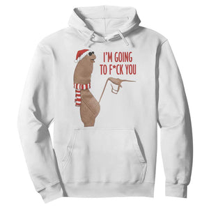 Marcus The Worm Christmas Meme Hoodie I Am Going To Fck You TS14 White Print Your Wear