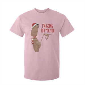 Marcus The Worm Christmas Meme T Shirt For Kid I Am Going To Fck You TS14 Light Pink Print Your Wear
