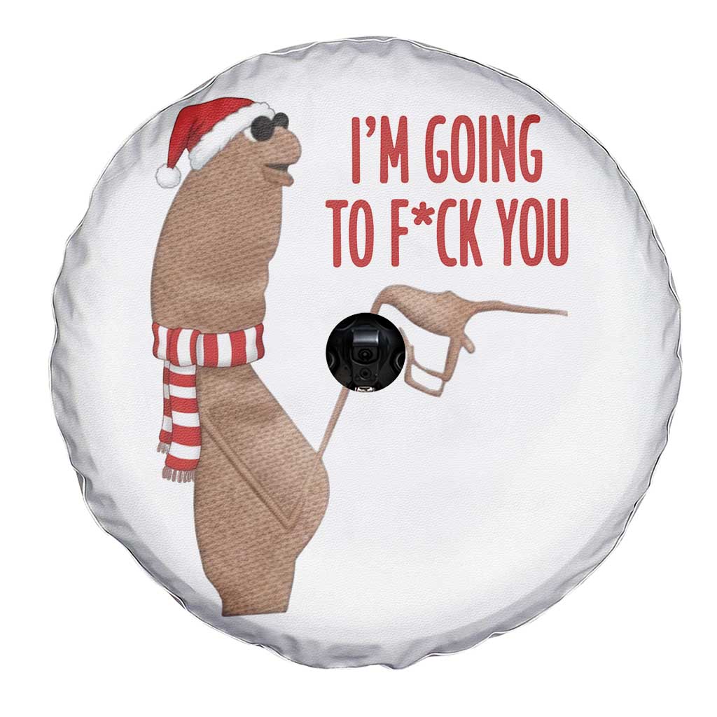 Marcus The Worm Christmas Meme Spare Tire Cover I Am Going To Fck You TS14 Print Your Wear
