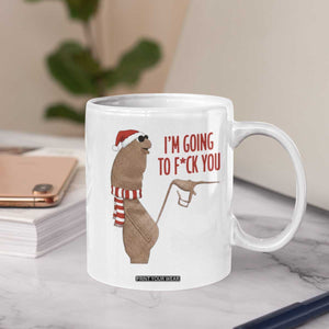 Marcus The Worm Christmas Meme Coffee Mug I Am Going To Fck You - Print Your Wear