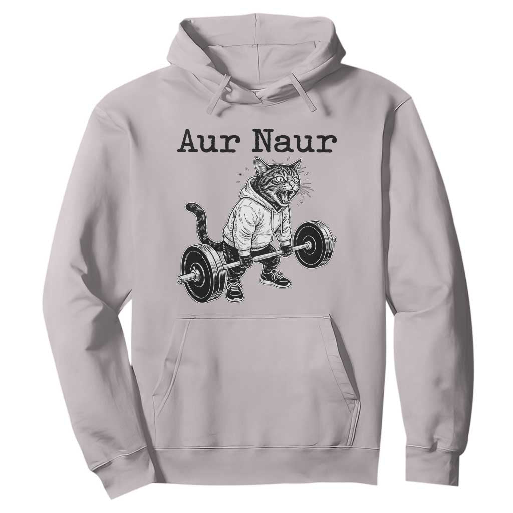 Aur Naur Raccoon Meme Hoodie Funny Sarcastic Oh No Australian Accent TS14 Ice Gray Print Your Wear