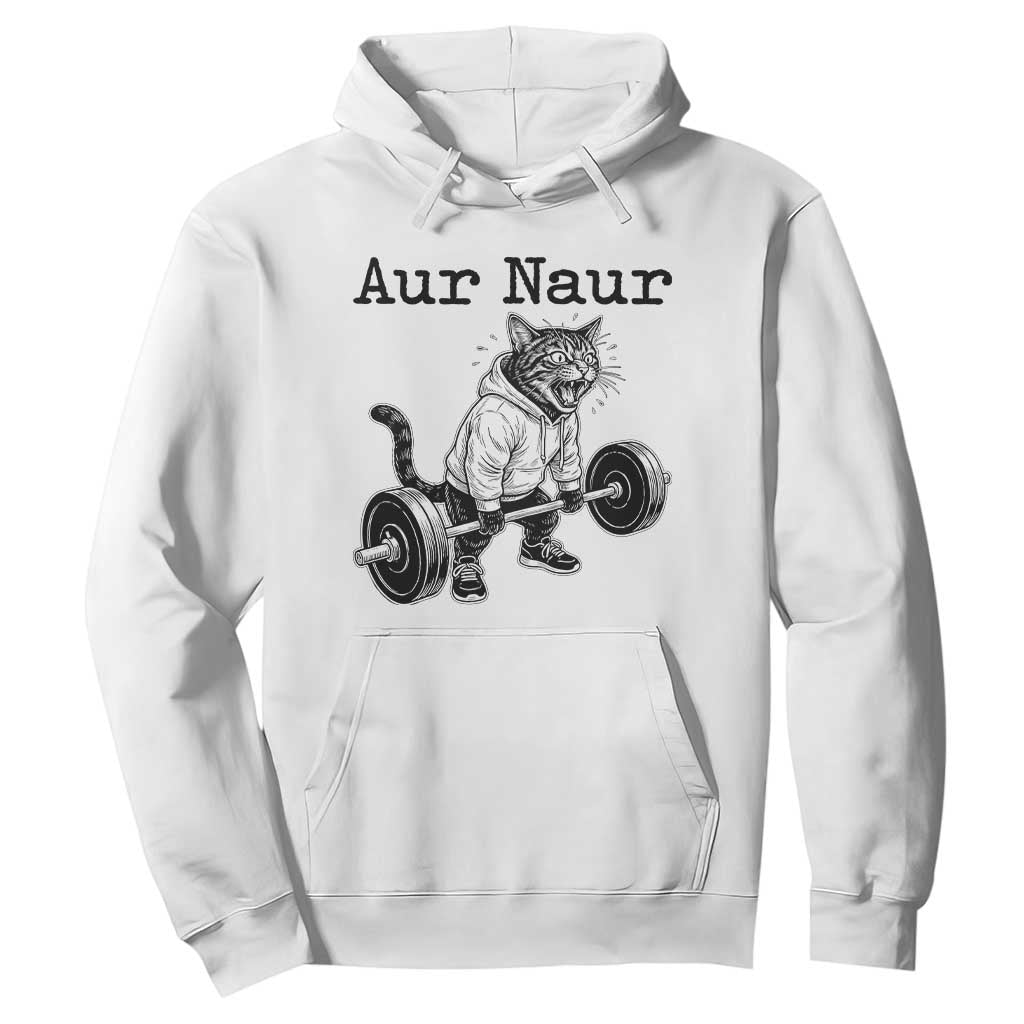Aur Naur Raccoon Meme Hoodie Funny Sarcastic Oh No Australian Accent TS14 White Print Your Wear