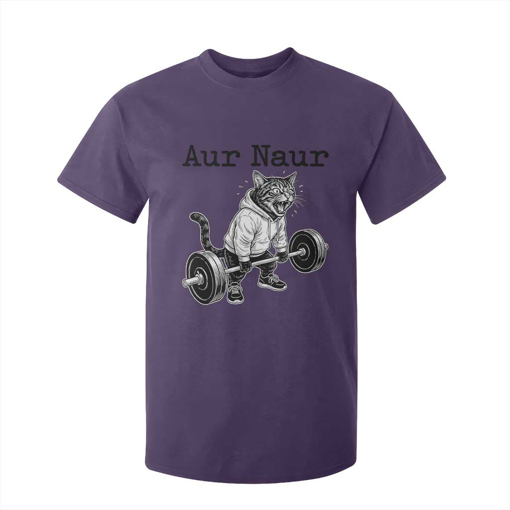 Aur Naur Raccoon Meme T Shirt For Kid Funny Sarcastic Oh No Australian Accent TS14 Purple Print Your Wear