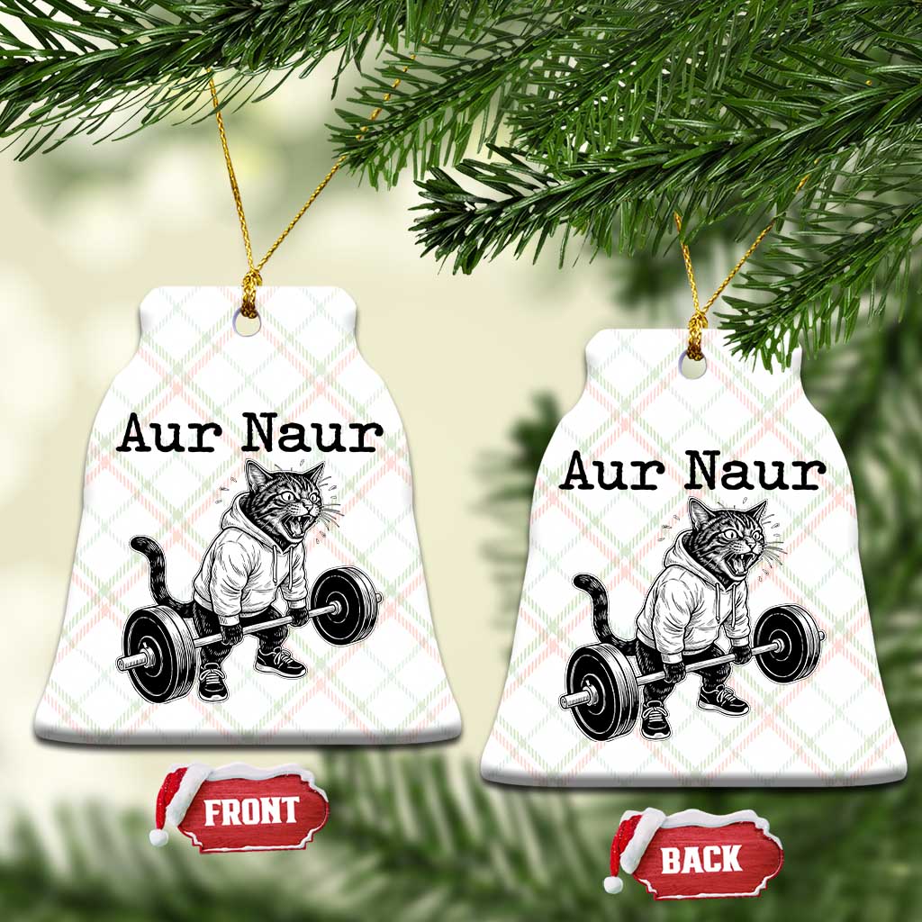 Aur Naur Raccoon Meme Ceramic Ornament Funny Sarcastic Oh No Australian Accent TS14 Print Your Wear