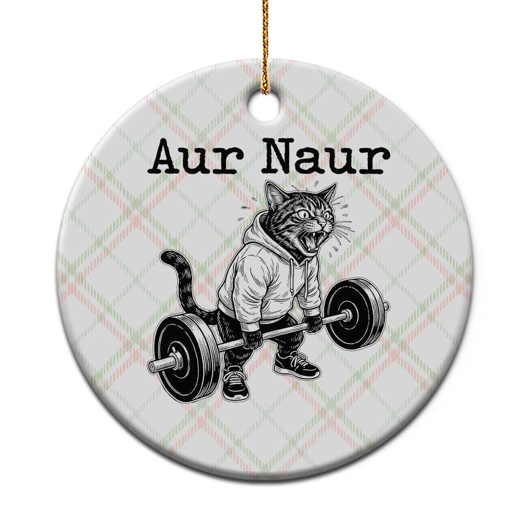 Aur Naur Raccoon Meme Ceramic Ornament Funny Sarcastic Oh No Australian Accent TS14 1pc Christmas Plaid Print Your Wear