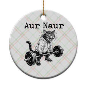 Aur Naur Raccoon Meme Ceramic Ornament Funny Sarcastic Oh No Australian Accent TS14 1pc Christmas Plaid Print Your Wear