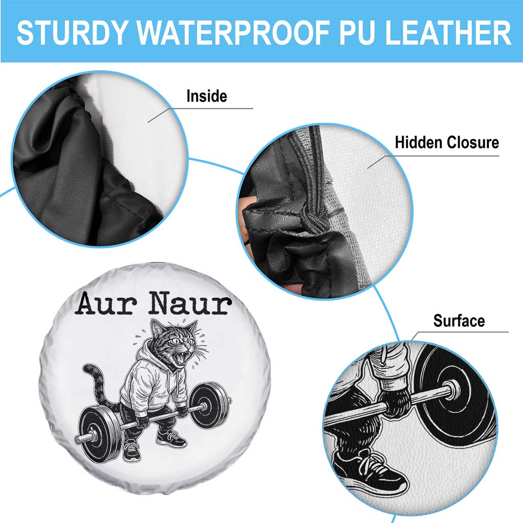 Aur Naur Raccoon Meme Spare Tire Cover Funny Sarcastic Oh No Australian Accent TS14 Print Your Wear