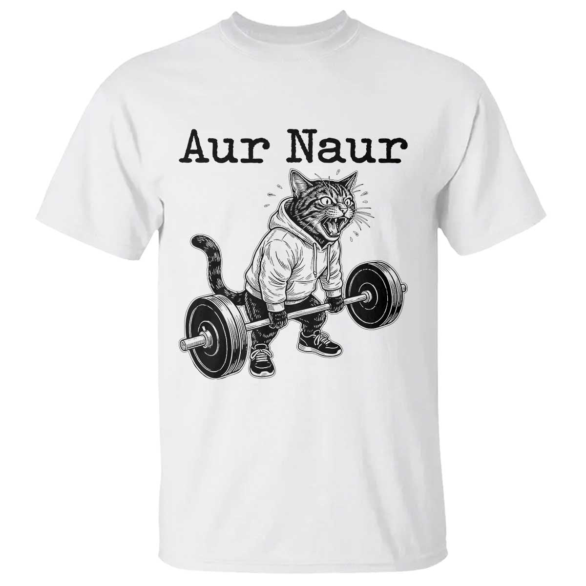 Aur Naur Raccoon Meme T Shirt Funny Sarcastic Oh No Australian Accent TS14 White Print Your Wear