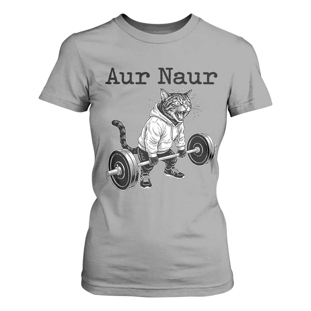 Aur Naur Raccoon Meme T Shirt For Women Funny Sarcastic Oh No Australian Accent TS14 Sport Gray Print Your Wear