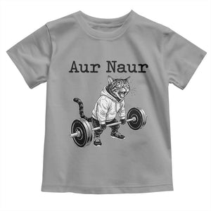 Aur Naur Raccoon Meme Toddler T Shirt Funny Sarcastic Oh No Australian Accent TS14 Sport Gray Print Your Wear