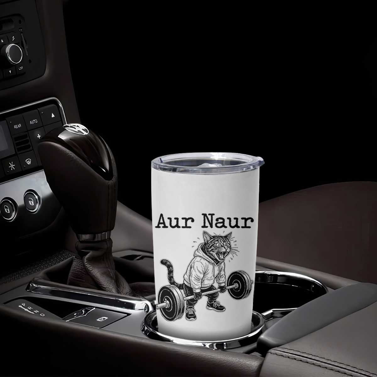 Aur Naur Raccoon Meme Tumbler Cup Funny Sarcastic Oh No Australian Accent TS14 Print Your Wear