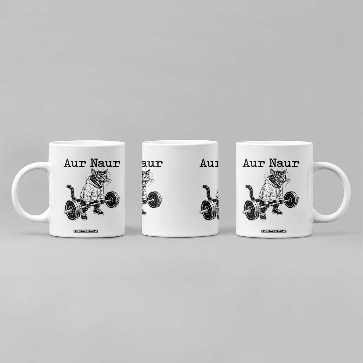 Aur Naur Raccoon Meme Coffee Mug Funny Sarcastic Oh No Australian Accent TS14 Print Your Wear