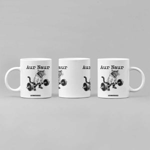 Aur Naur Raccoon Meme Coffee Mug Funny Sarcastic Oh No Australian Accent TS14 Print Your Wear