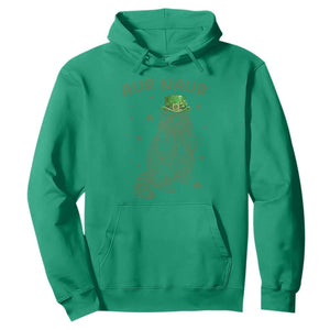 Aur Naur Raccoon St Patricks Day Hoodie Funny Sarcastic Oh No Australian Accent TS14 Irish Green Print Your Wear