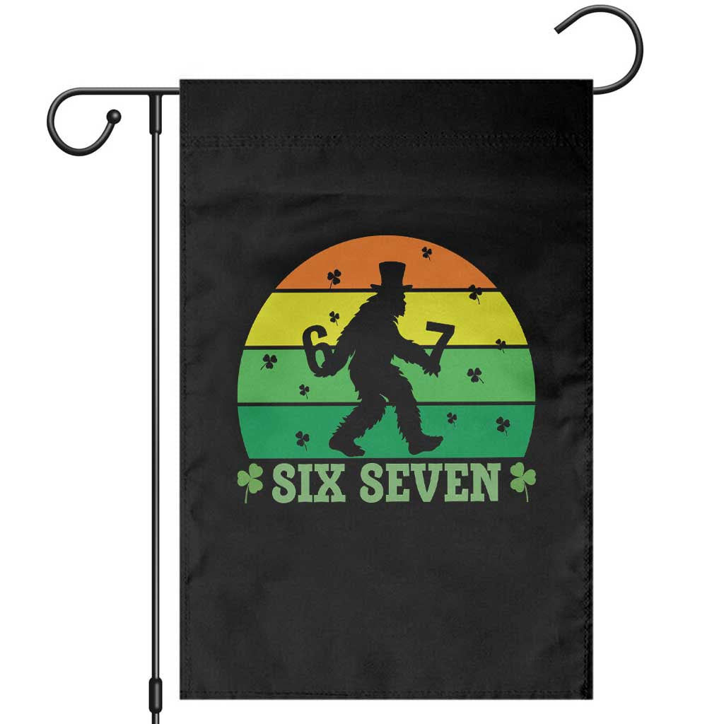 Aur Naur Bigfoot Meme Garden Flag Funny Sasquatch Sarcastic Oh No Australian Accent TS14 Black Print Your Wear