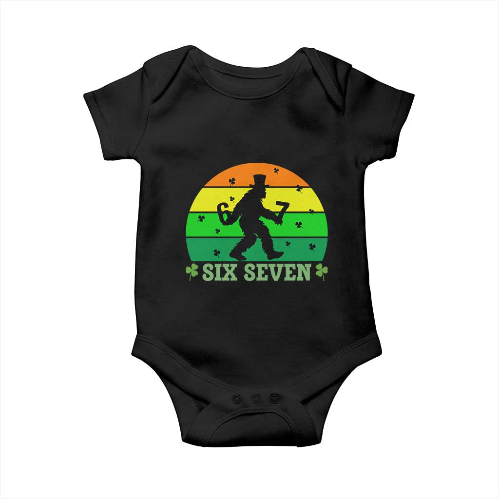 Aur Naur Bigfoot Meme Baby Onesie Funny Sasquatch Sarcastic Oh No Australian Accent TS14 Black Print Your Wear