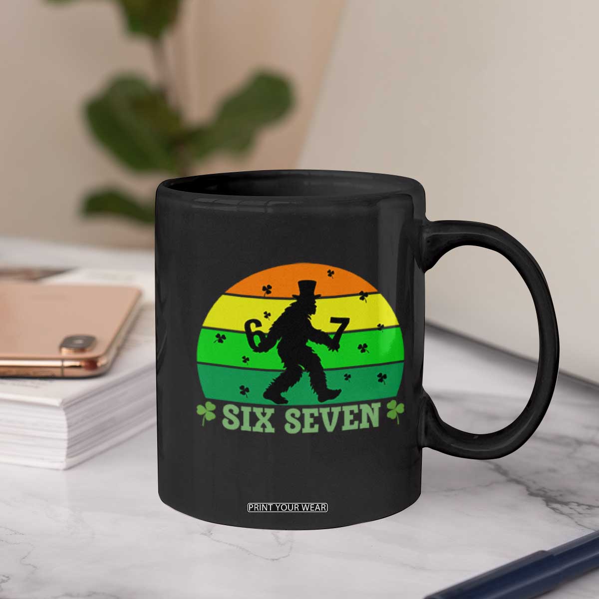 Aur Naur Bigfoot Meme Coffee Mug Funny Sasquatch Sarcastic Oh No Australian Accent TS14 Print Your Wear