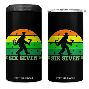 Aur Naur Bigfoot Meme 4 in 1 Can Cooler Tumbler Funny Sasquatch Sarcastic Oh No Australian Accent TS14 One Size: 16 oz Black Print Your Wear