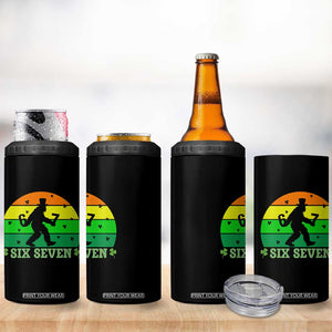 Aur Naur Bigfoot Meme 4 in 1 Can Cooler Tumbler Funny Sasquatch Sarcastic Oh No Australian Accent TS14 Print Your Wear