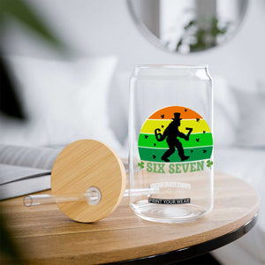Aur Naur Bigfoot Meme Glass Can Funny Sasquatch Sarcastic Oh No Australian Accent TS14 Print Your Wear