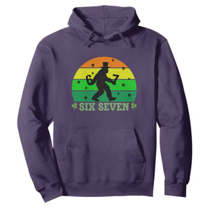Aur Naur Bigfoot Meme Hoodie Funny Sasquatch Sarcastic Oh No Australian Accent TS14 Purple Print Your Wear