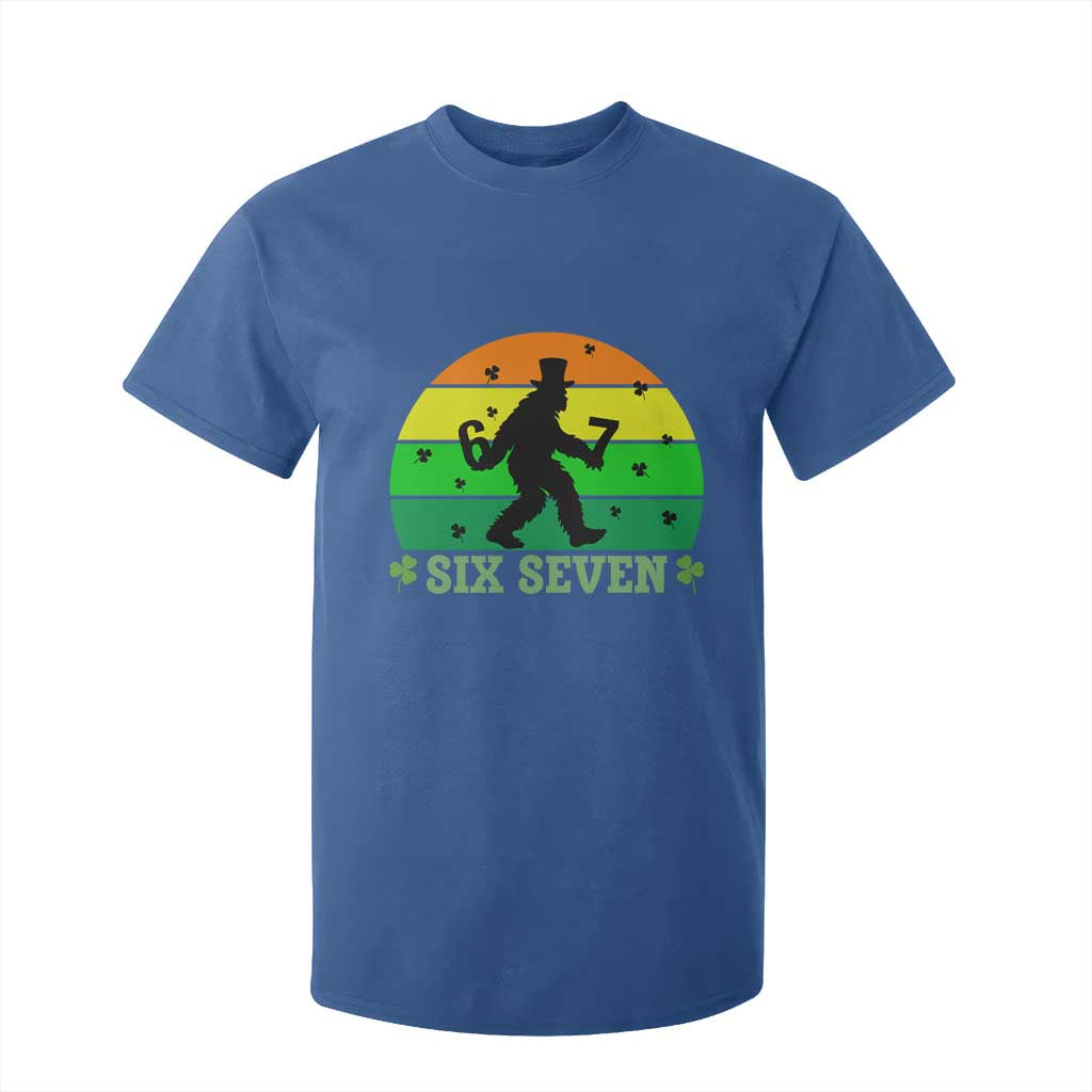 Aur Naur Bigfoot Meme T Shirt For Kid Funny Sasquatch Sarcastic Oh No Australian Accent TS14 Royal Blue Print Your Wear