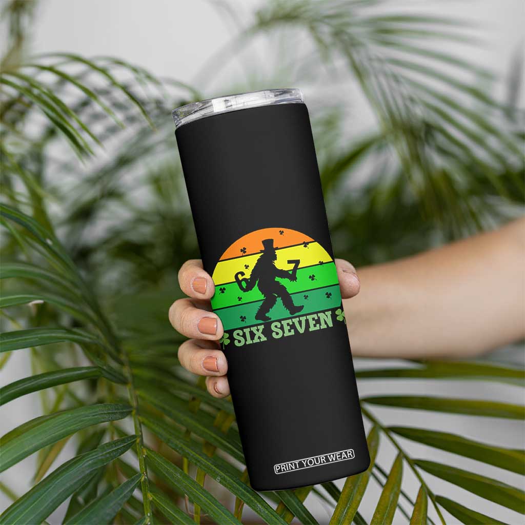Aur Naur Bigfoot Meme Skinny Tumbler Funny Sasquatch Sarcastic Oh No Australian Accent TS14 Print Your Wear