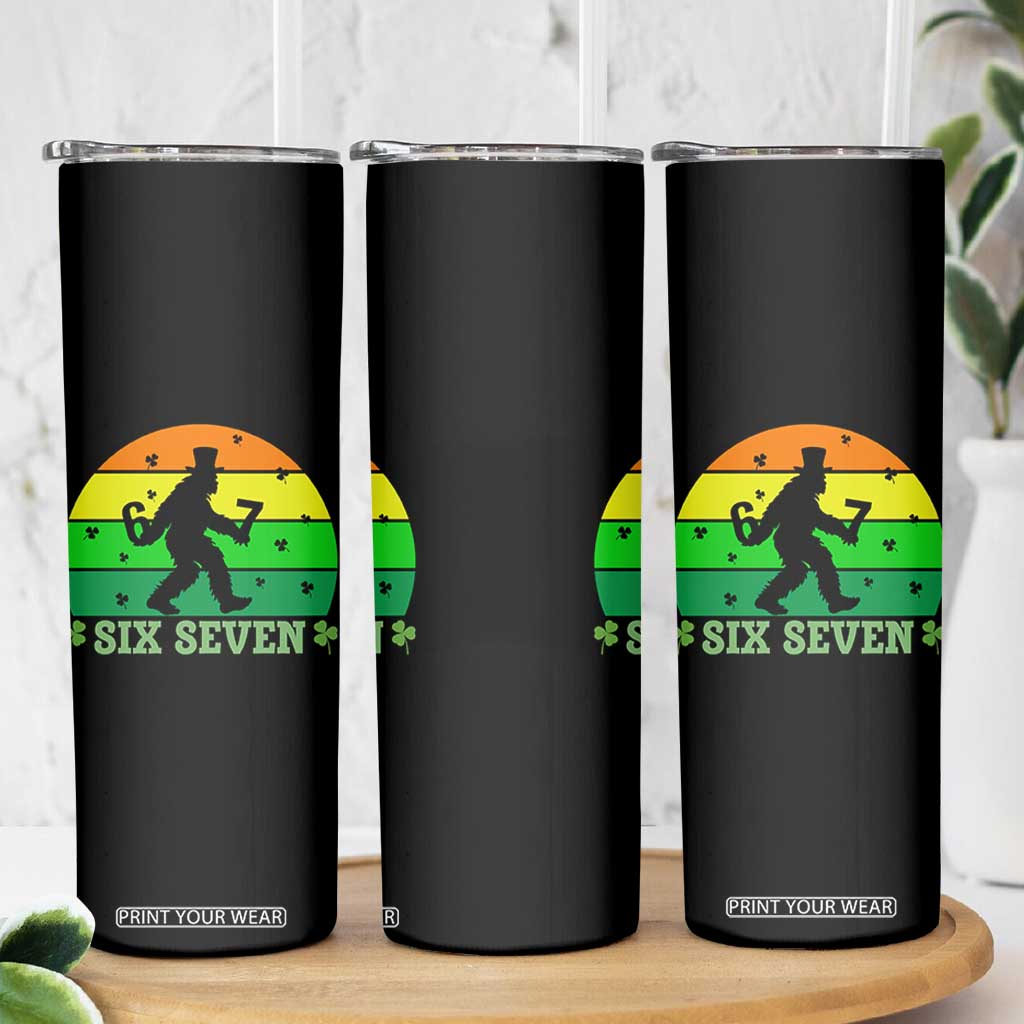 Aur Naur Bigfoot Meme Skinny Tumbler Funny Sasquatch Sarcastic Oh No Australian Accent TS14 Print Your Wear