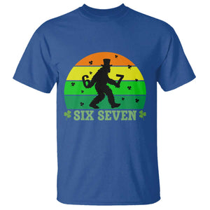 Aur Naur Bigfoot Meme T Shirt Funny Sasquatch Sarcastic Oh No Australian Accent TS14 Royal Blue Print Your Wear