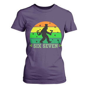 Aur Naur Bigfoot Meme T Shirt For Women Funny Sasquatch Sarcastic Oh No Australian Accent TS14 Purple Print Your Wear