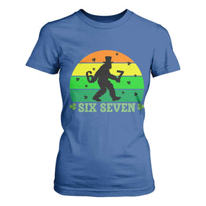 Aur Naur Bigfoot Meme T Shirt For Women Funny Sasquatch Sarcastic Oh No Australian Accent TS14 Royal Blue Print Your Wear