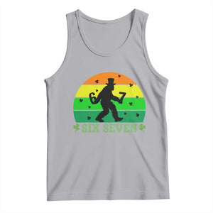 Aur Naur Bigfoot Meme Tank Top Funny Sasquatch Sarcastic Oh No Australian Accent TS14 Athletic Heather Print Your Wear