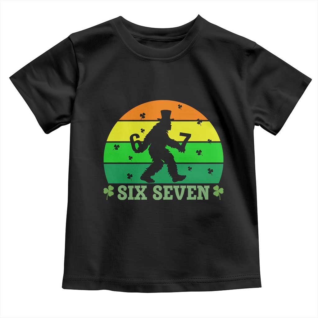 Aur Naur Bigfoot Meme Toddler T Shirt Funny Sasquatch Sarcastic Oh No Australian Accent TS14 Black Print Your Wear