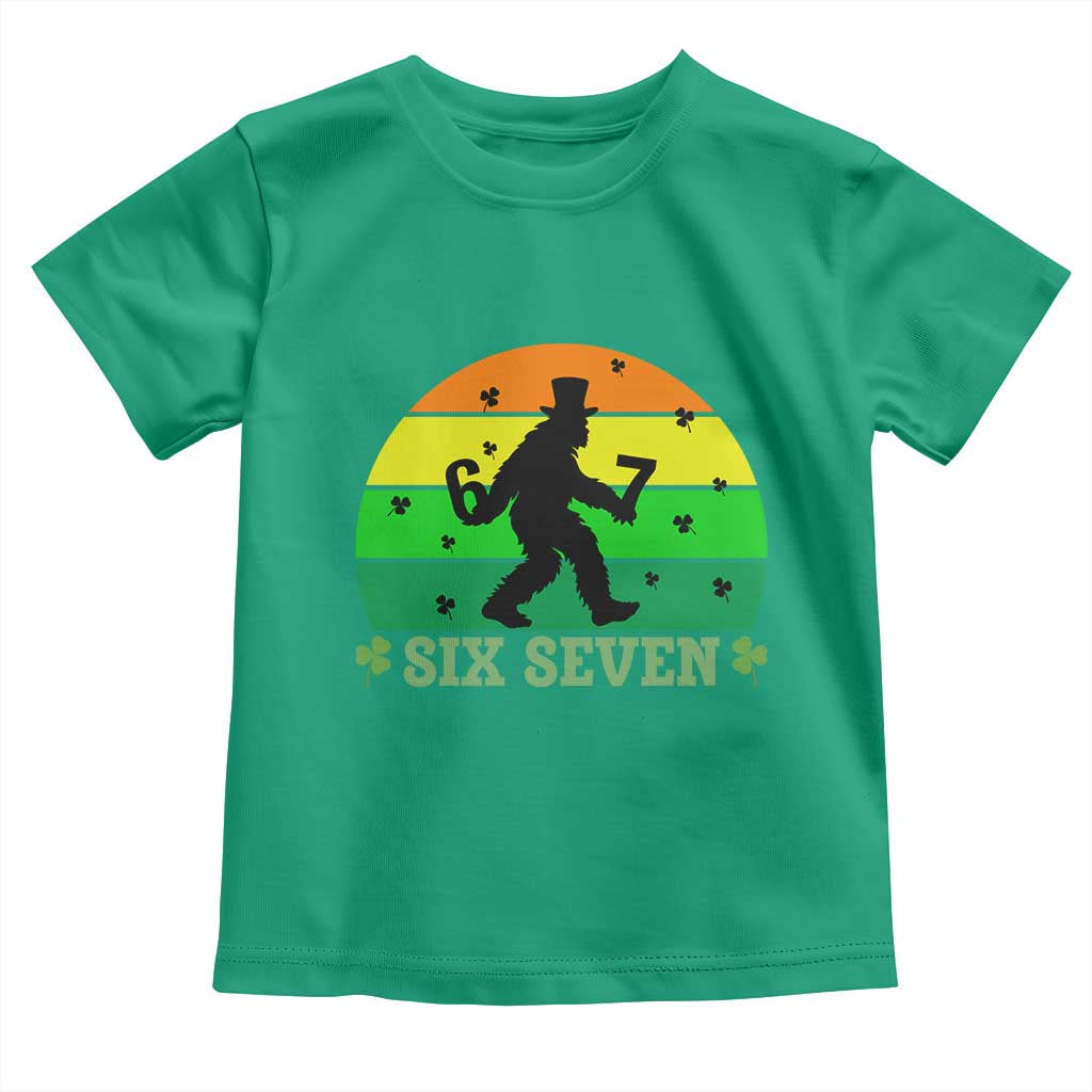 Aur Naur Bigfoot Meme Toddler T Shirt Funny Sasquatch Sarcastic Oh No Australian Accent TS14 Irish Green Print Your Wear