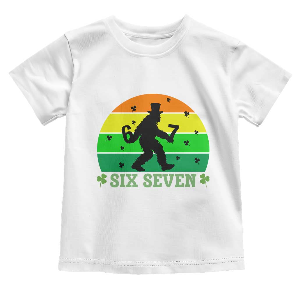 Aur Naur Bigfoot Meme Toddler T Shirt Funny Sasquatch Sarcastic Oh No Australian Accent TS14 White Print Your Wear