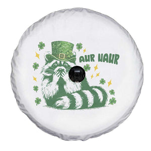 AUR Naur Raccoon St Patricks Day Meme Spare Tire Cover Funny Sarcastic Oh No Australian Accent TS14 Print Your Wear