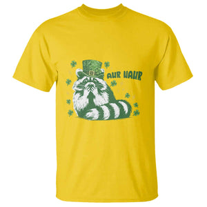 AUR Naur Raccoon St Patricks Day Meme T Shirt Funny Sarcastic Oh No Australian Accent TS14 Daisy Print Your Wear
