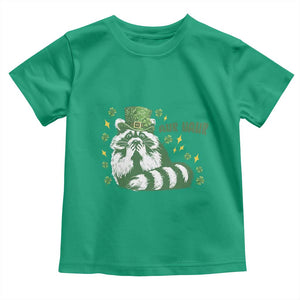 AUR Naur Raccoon St Patricks Day Meme Toddler T Shirt Funny Sarcastic Oh No Australian Accent TS14 Irish Green Print Your Wear