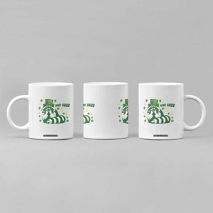 AUR Naur Raccoon St Patricks Day Meme Coffee Mug Funny Sarcastic Oh No Australian Accent TS14 Print Your Wear