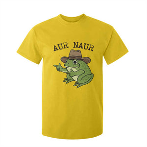 AUR Naur Cowboy Frog Meme T Shirt For Kid Funny Sarcastic Oh No Australian Accent TS14 Daisy Print Your Wear