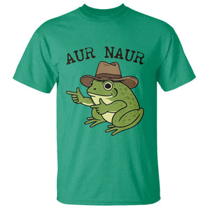 AUR Naur Cowboy Frog Meme T Shirt Funny Sarcastic Oh No Australian Accent TS14 Irish Green Print Your Wear