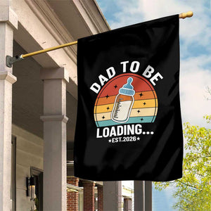 Dad to Be 2026 Garden Flag Funny Pregnancy Announcement Gift TS14 Print Your Wear