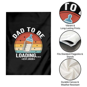 Dad to Be 2026 Garden Flag Funny Pregnancy Announcement Gift TS14 Print Your Wear