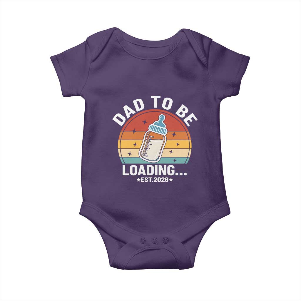 Dad to Be 2026 Baby Onesie Funny Pregnancy Announcement Gift