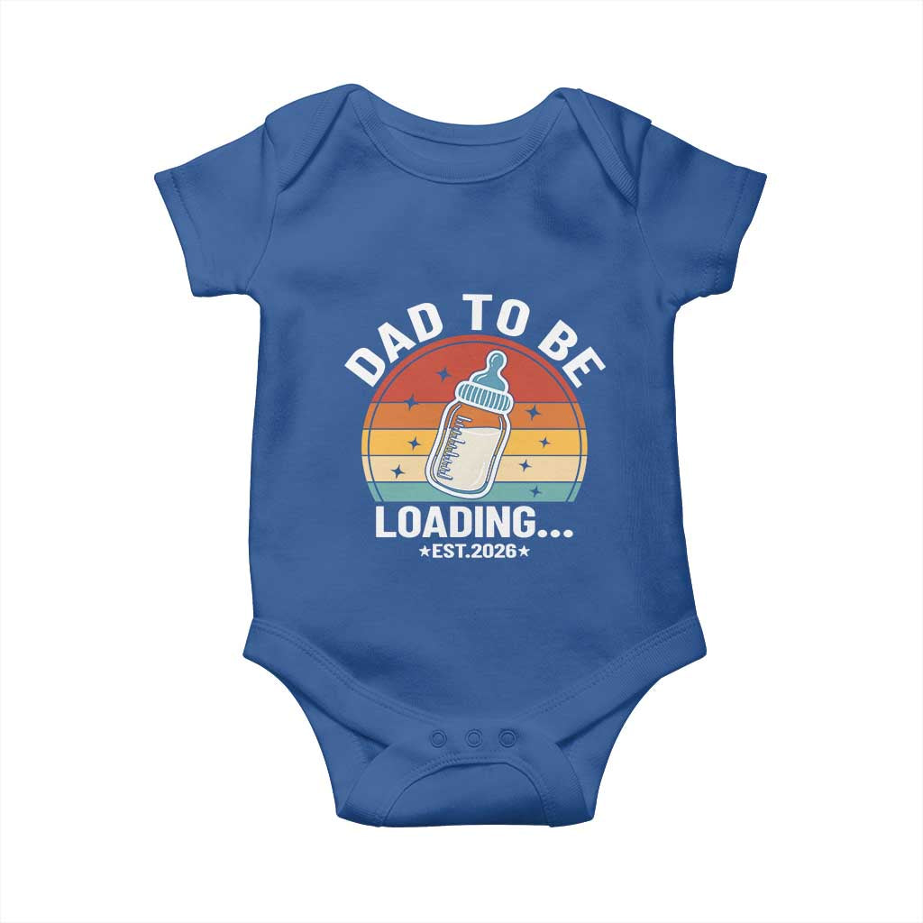 Dad to Be 2026 Baby Onesie Funny Pregnancy Announcement Gift