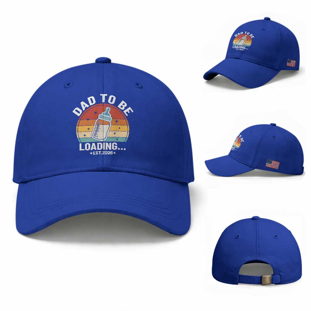 Dad to Be 2026 Baseball Cap Funny Pregnancy Announcement Gift