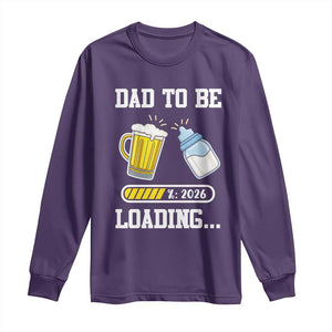 Dad to Be 2026 Long Sleeve Shirt Funny Pregnancy Reveal