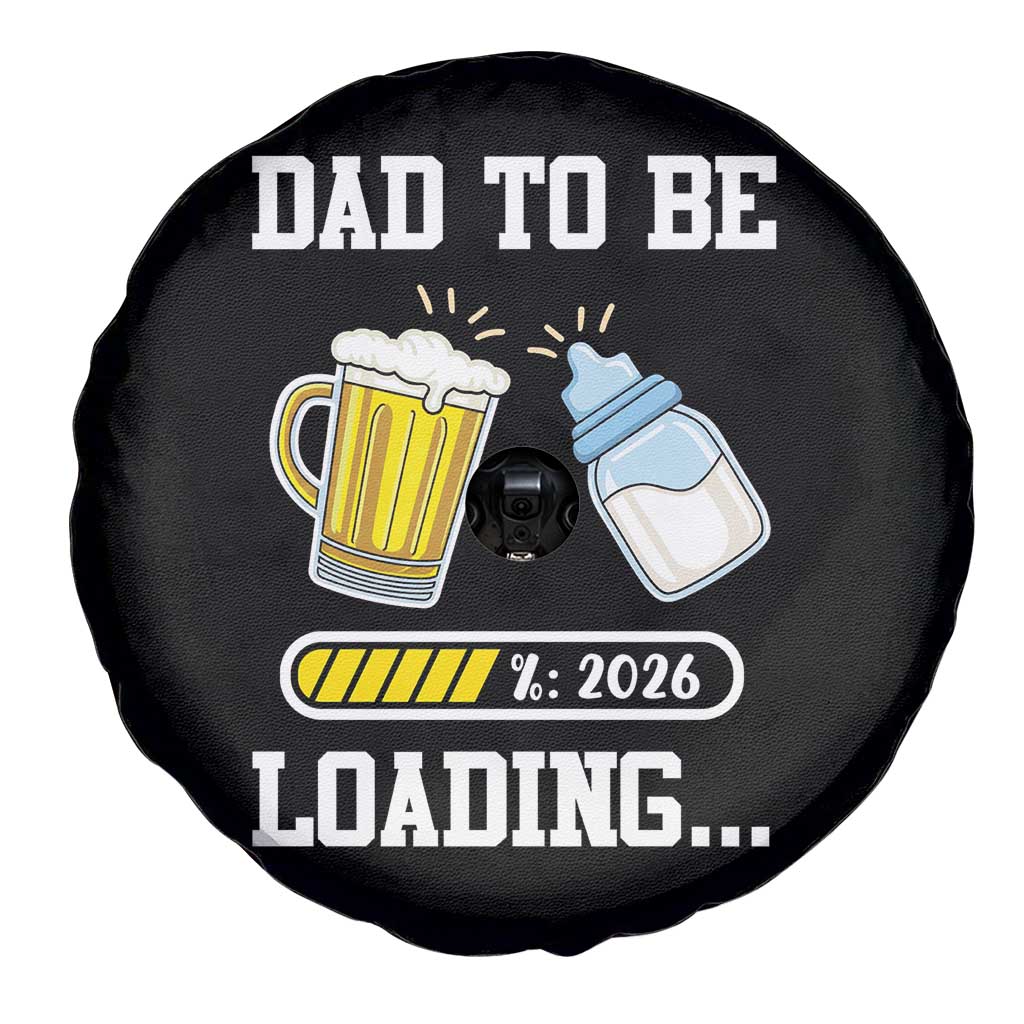Dad to Be 2026 Spare Tire Cover Funny Pregnancy Reveal TS14 Print Your Wear