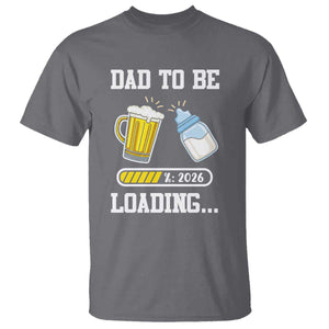 Dad to Be 2026 T Shirt Funny Pregnancy Reveal TS14 Charcoal Print Your Wear