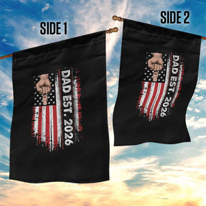 New Dad 2026 Garden Flag Patriotic US American Flag Gifts Fathers Day